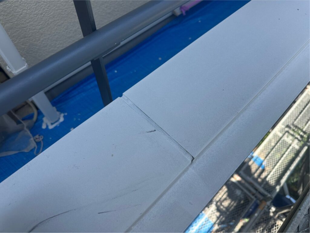 ベランダ手すり補修