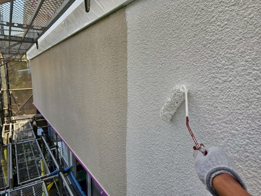 外壁下塗り