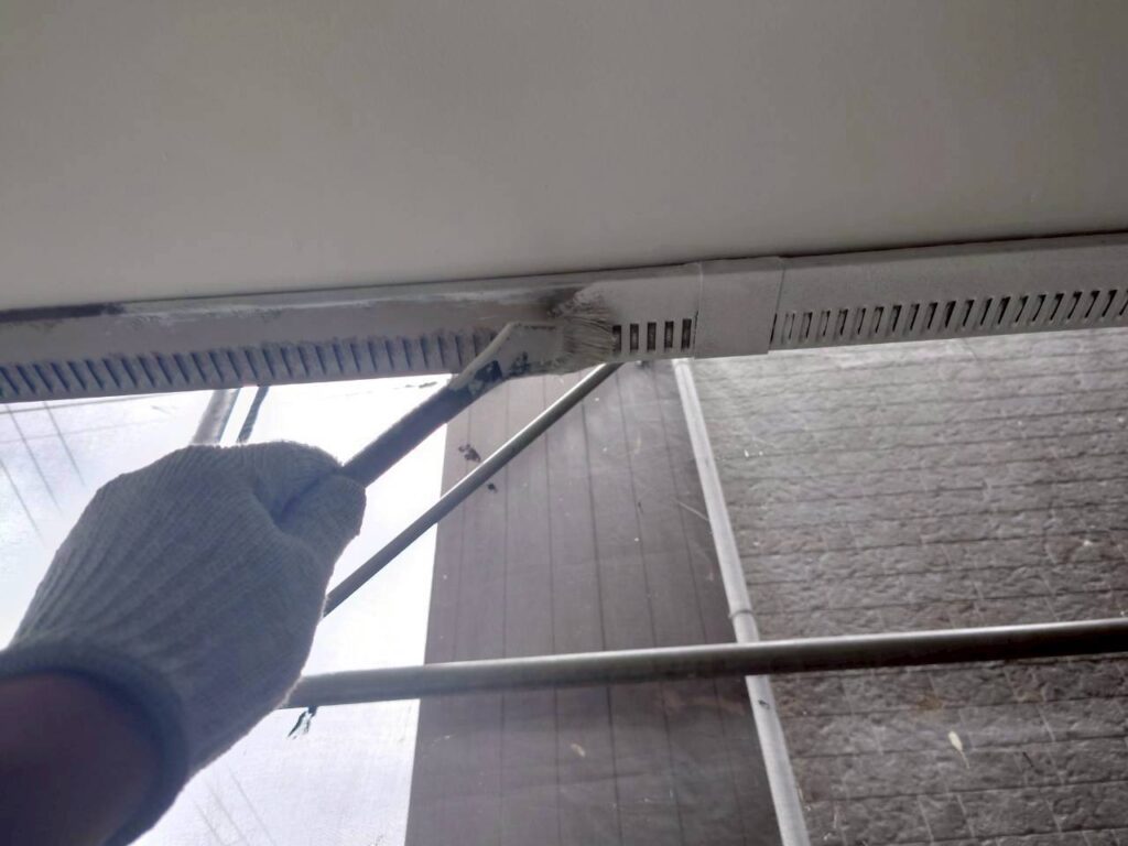 鉄部上塗り1回目