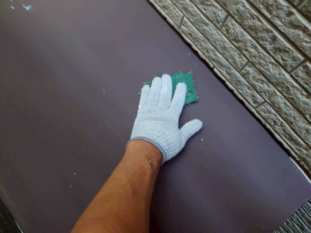 霧よけ庇ケレン