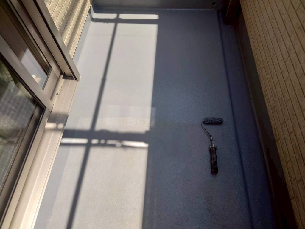 トップコート塗布