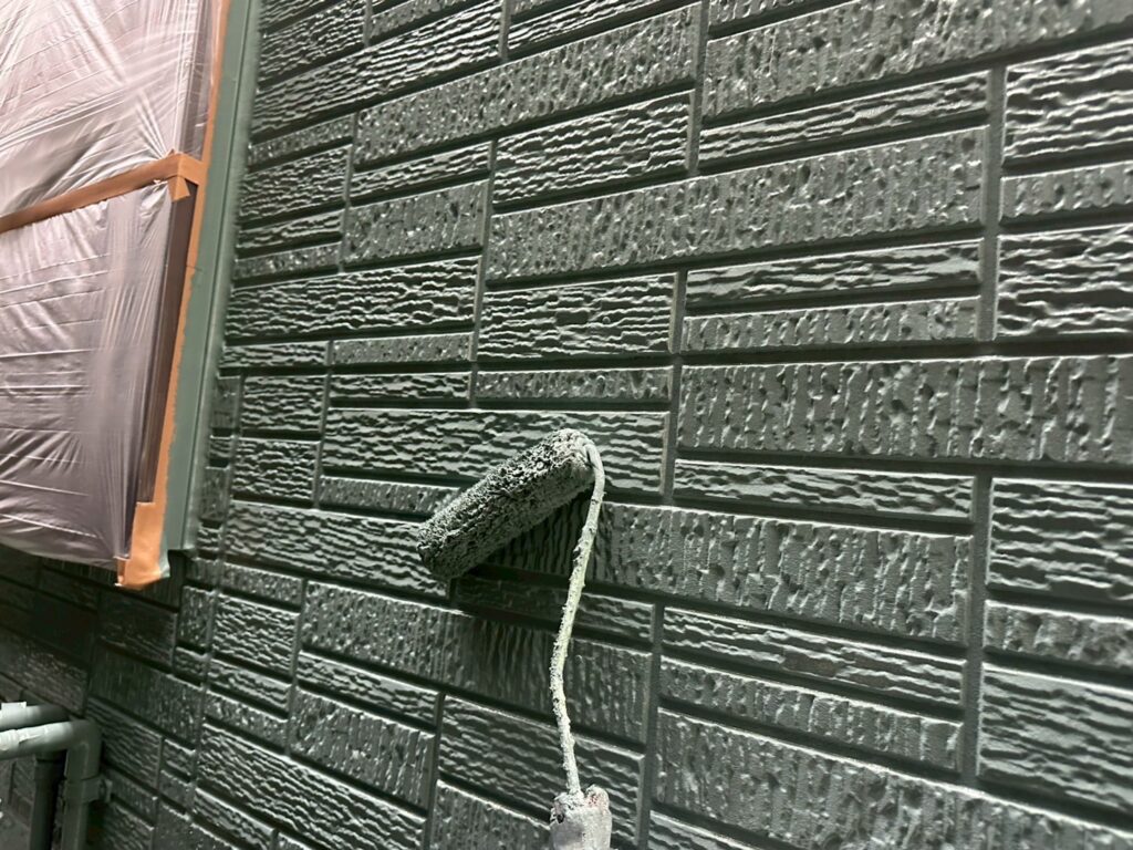 外壁上塗り