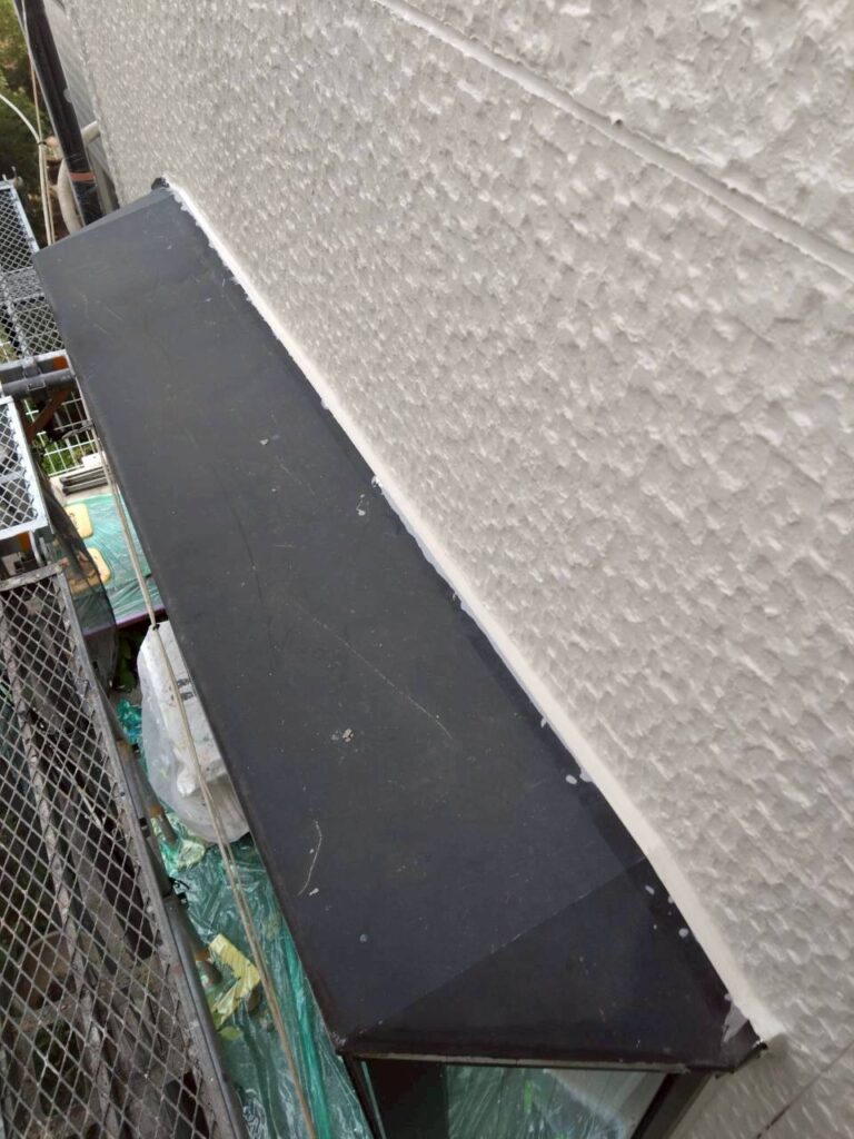 霧よけ庇施工前