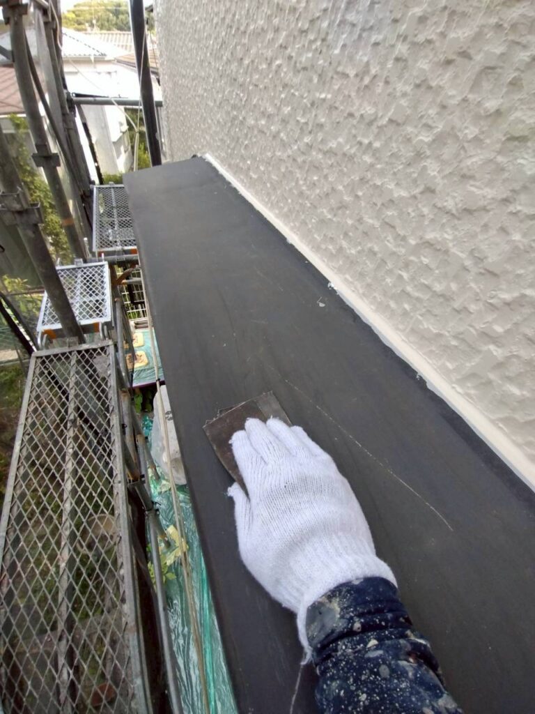 霧よけ庇ケレン