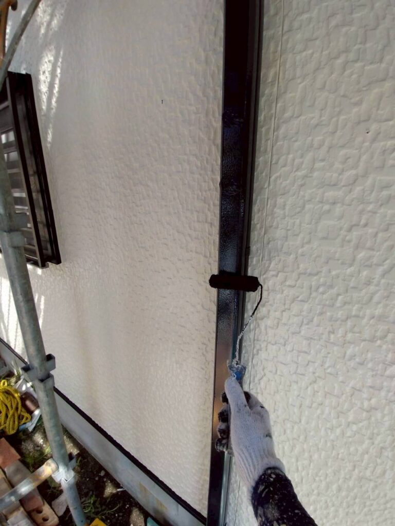 雨樋上塗り2回目