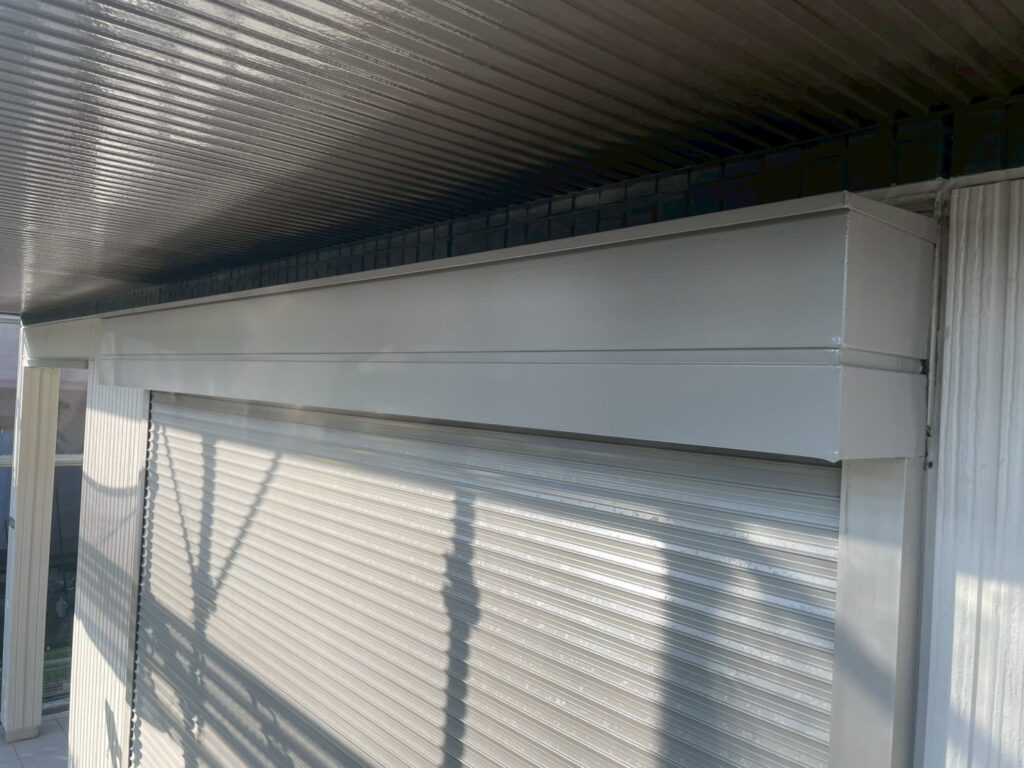 シャッターボックス施工前