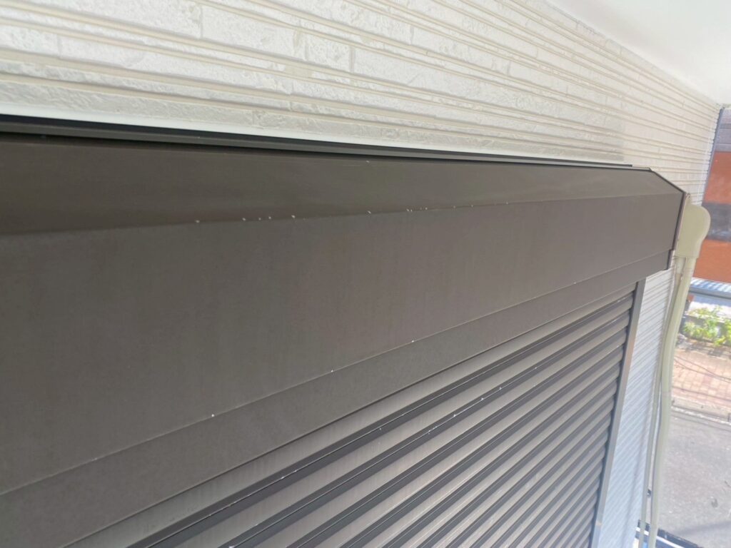 シャッターボックス施工前