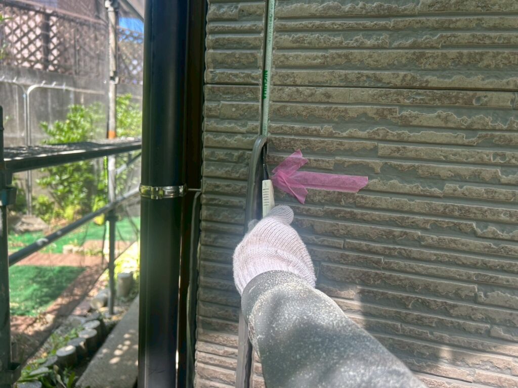 既存シーリング撤去