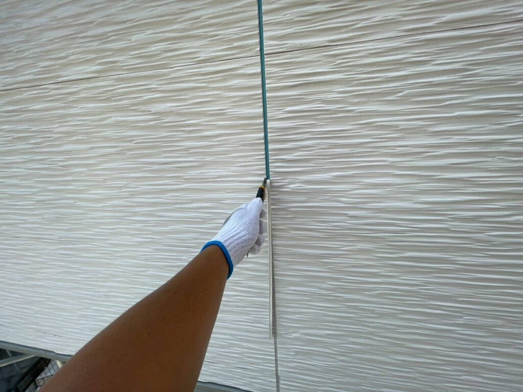 既存シーリング撤去