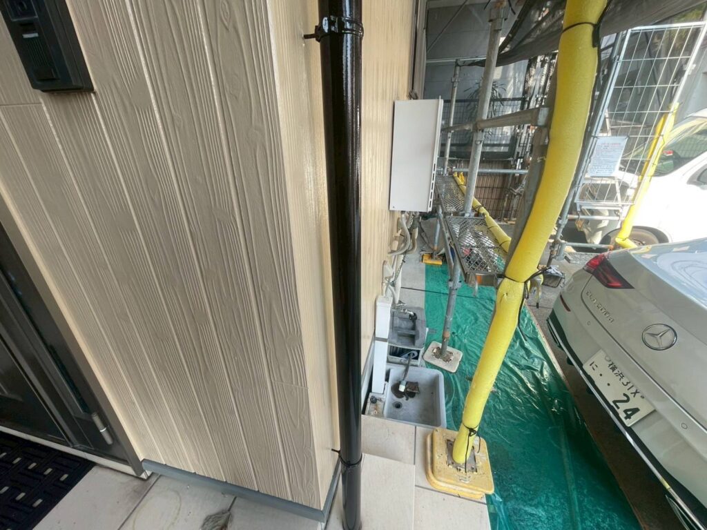 雨樋施工完了