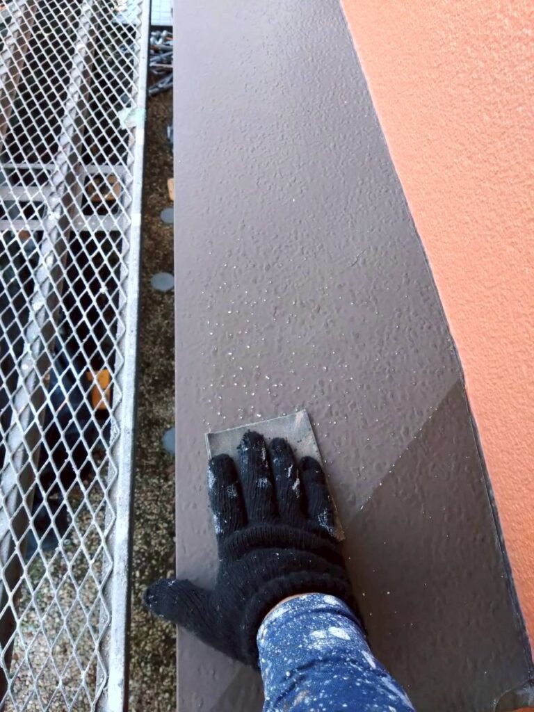 霧よけ庇ケレン