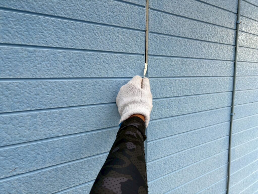 既存シーリング撤去