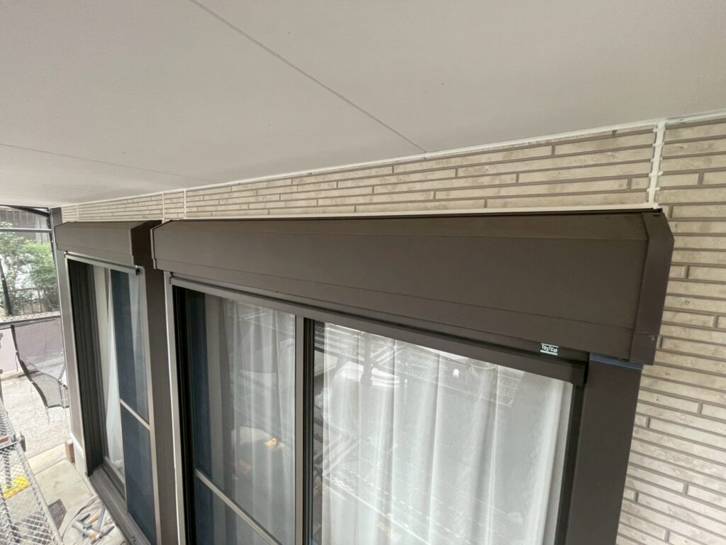 シャッターボックス施工前