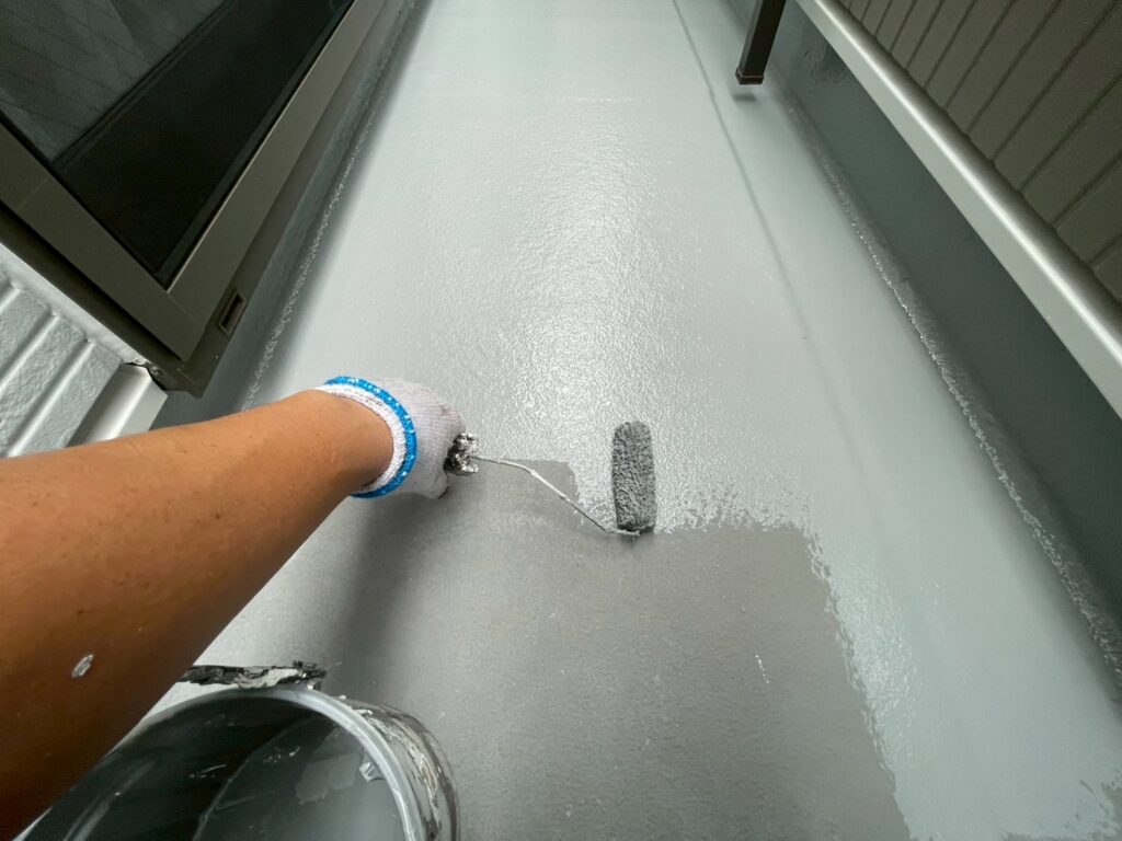 トップコート塗布