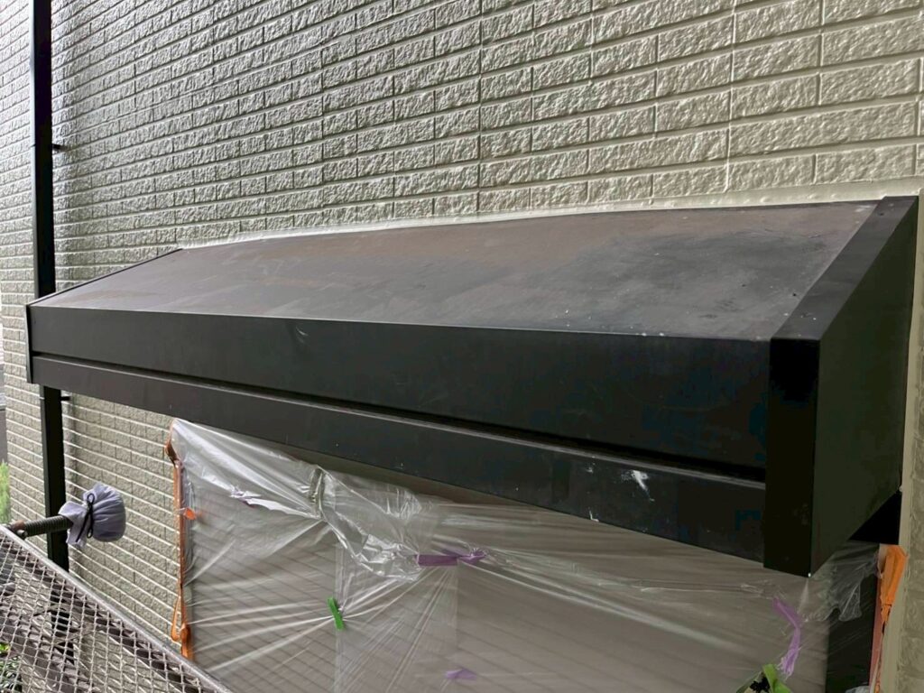 シャッターボックス施工前