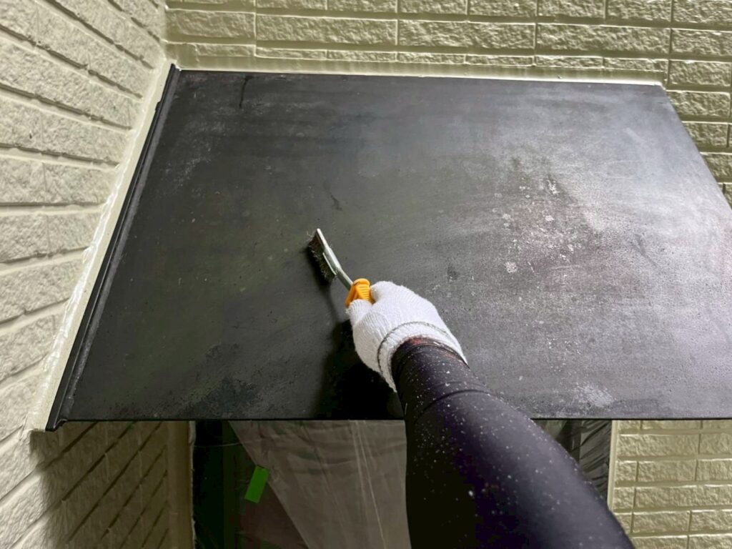 霧よけ庇ケレン