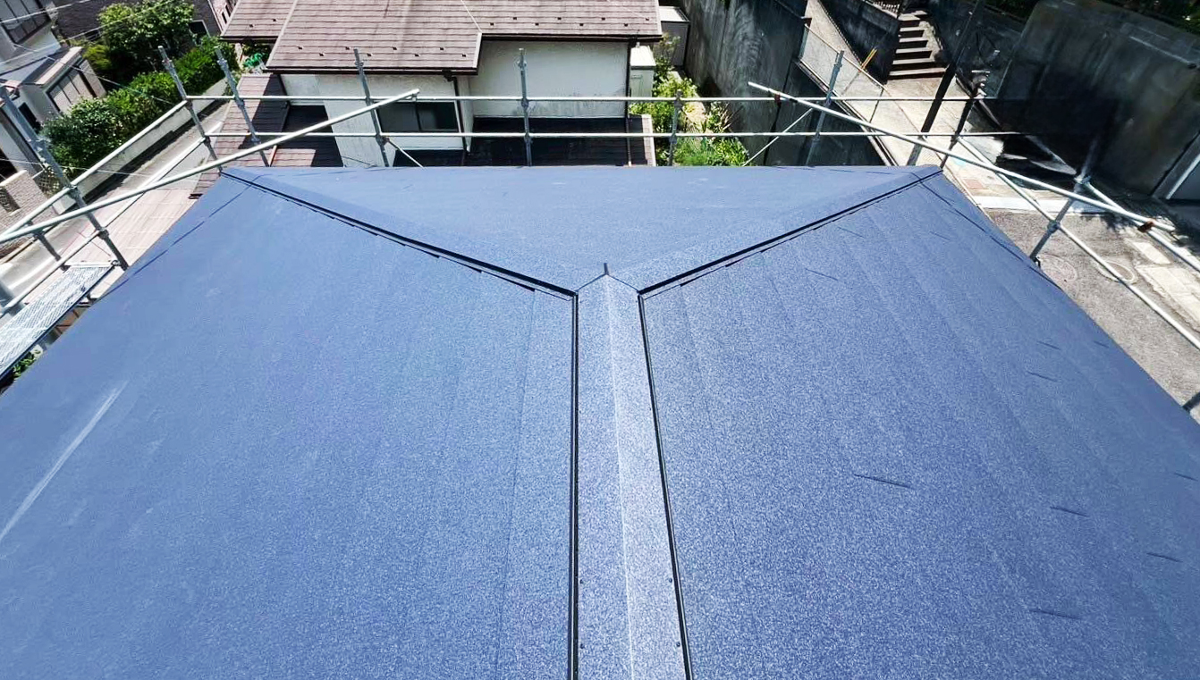 S様邸カバー工法施工後