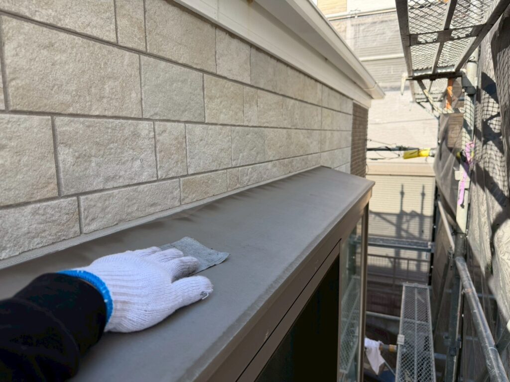 霧よけ庇ケレン