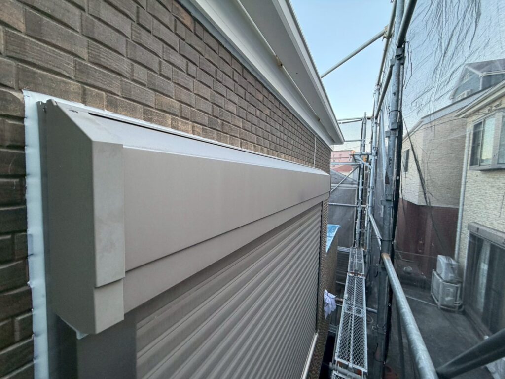 シャッターボックス施工前