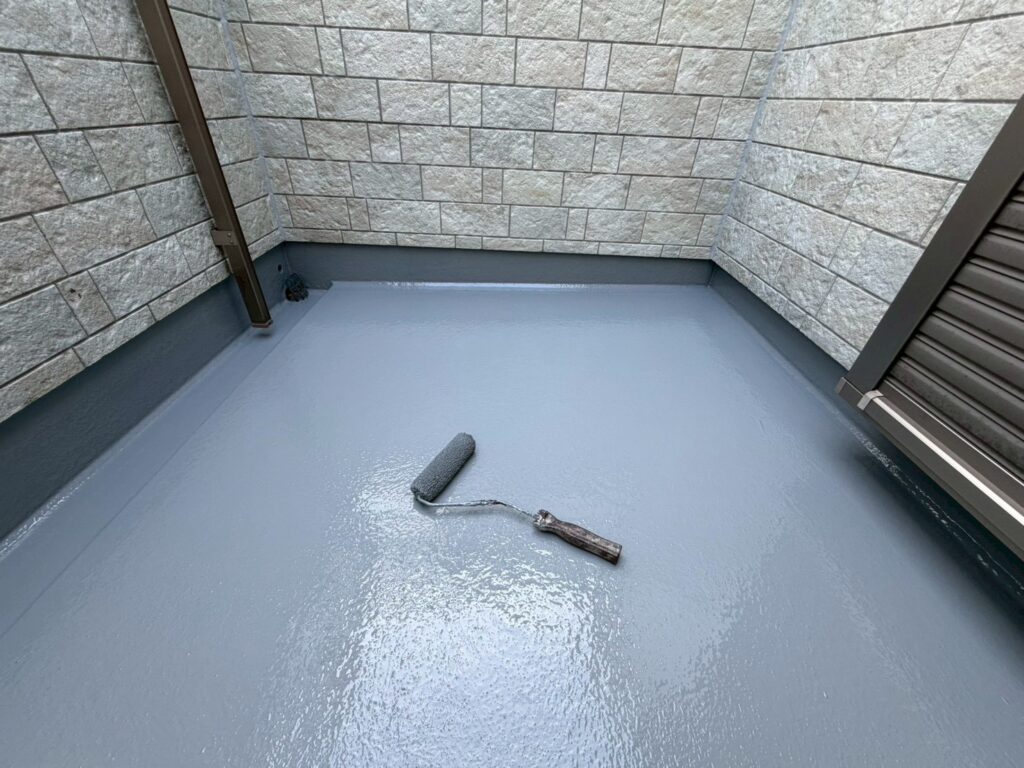 トップコート塗布