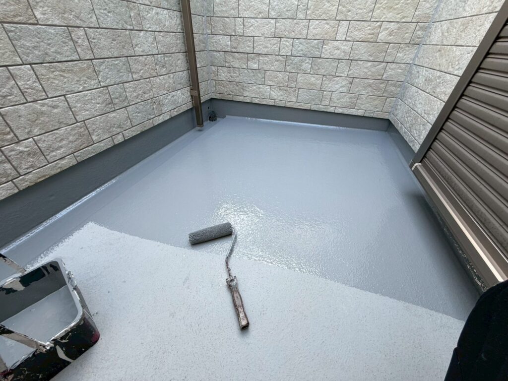 トップコート塗布