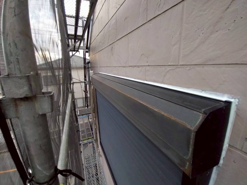 シャッターボックス施工前