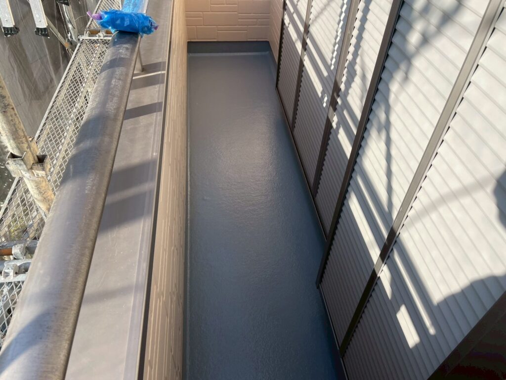 ベランダ施工完了