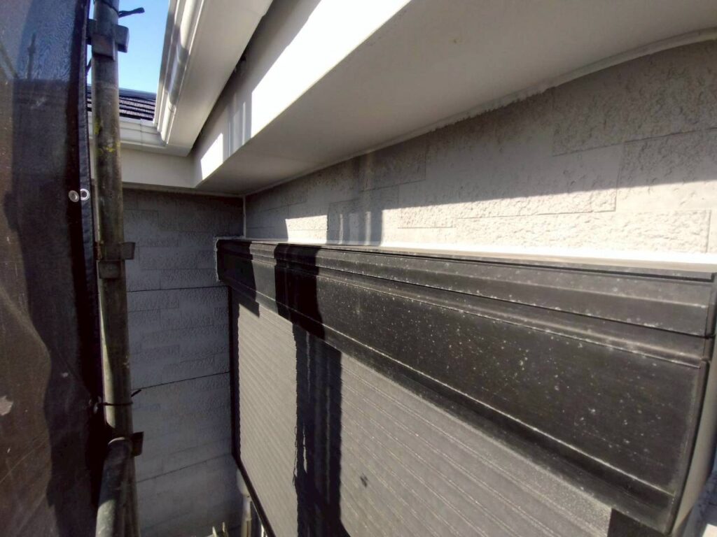 シャッターボックス施工前