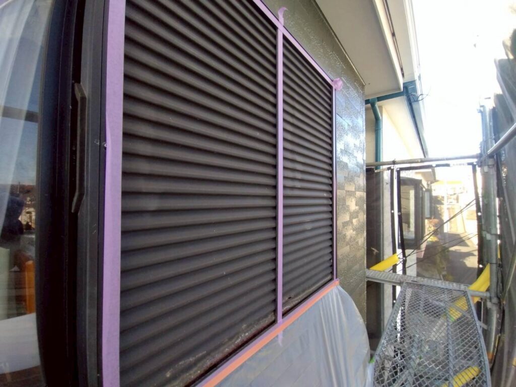 雨戸施工前
