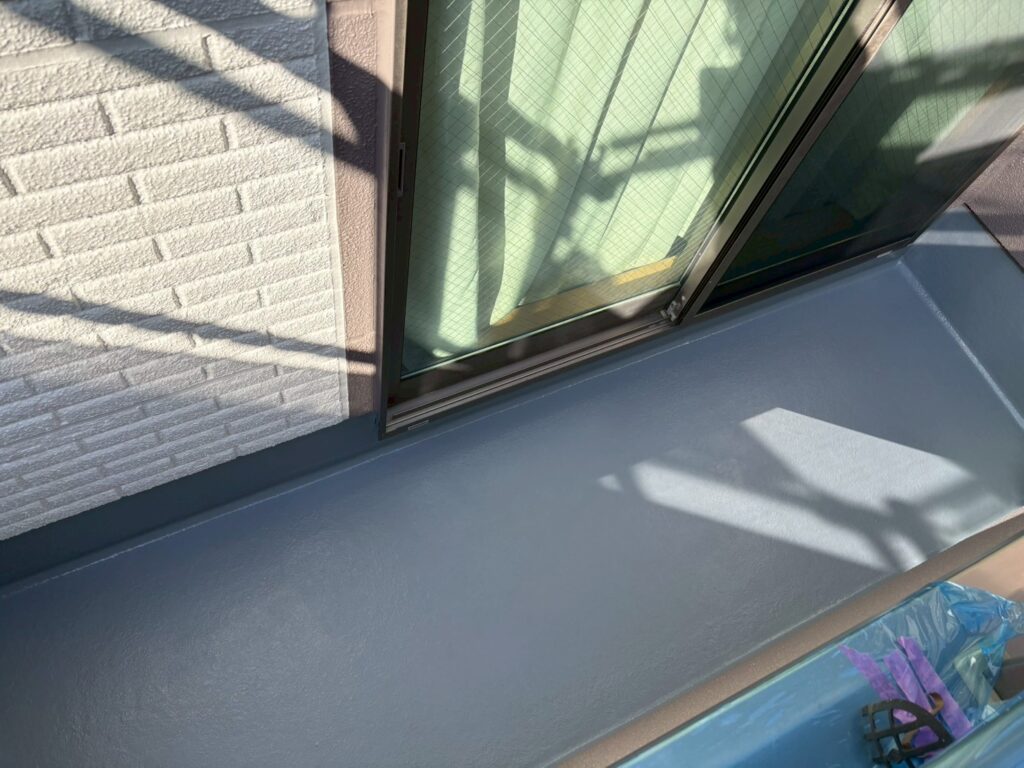 ベランダ施工完了