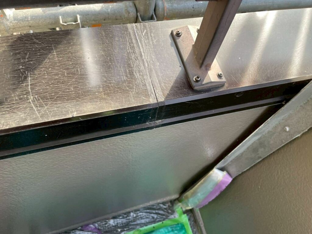 ベランダ手すり施工前