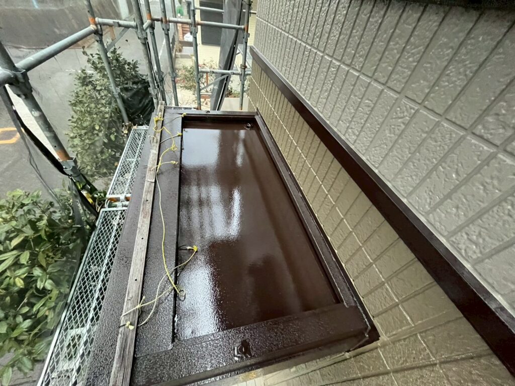 ベランダ施工完了