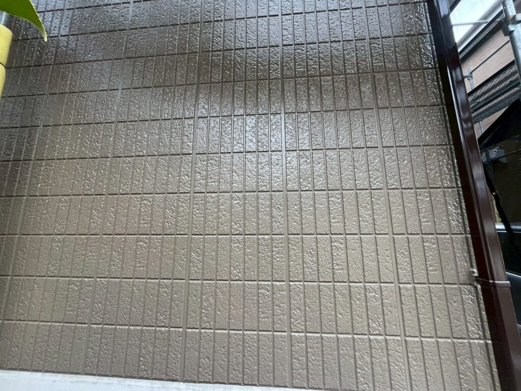 外壁施工完了