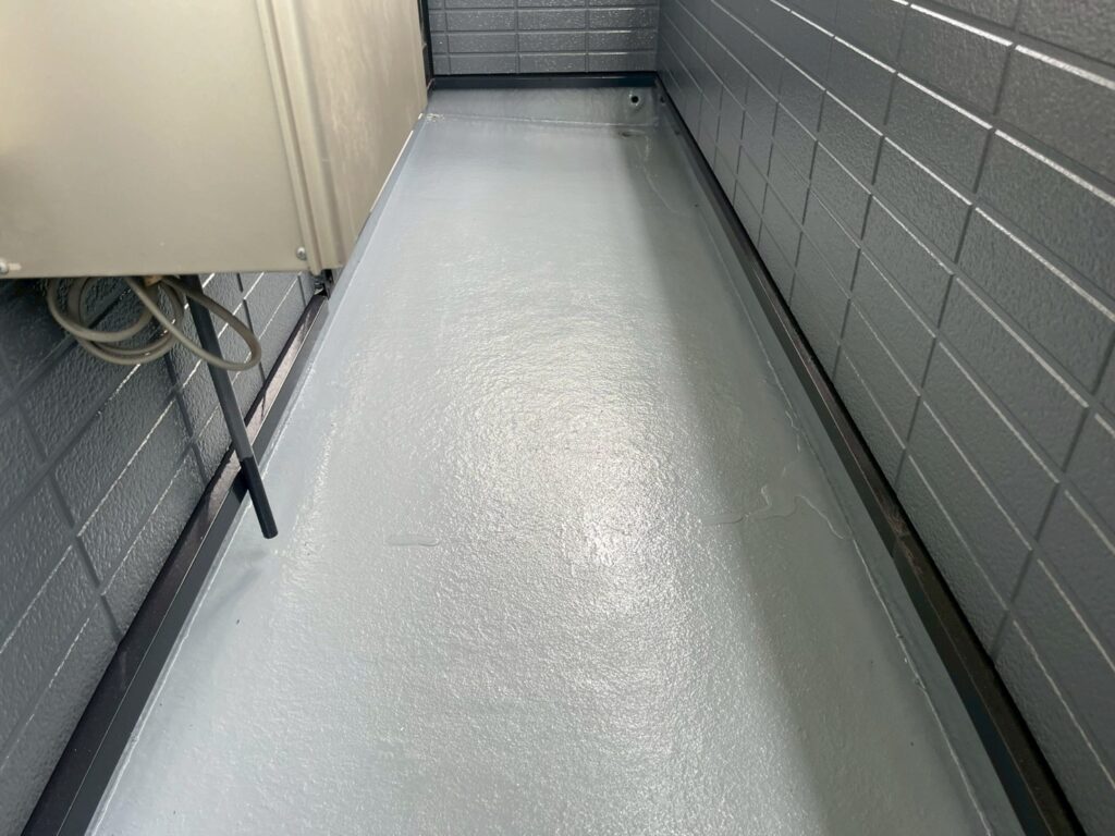 ベランダ施工完了
