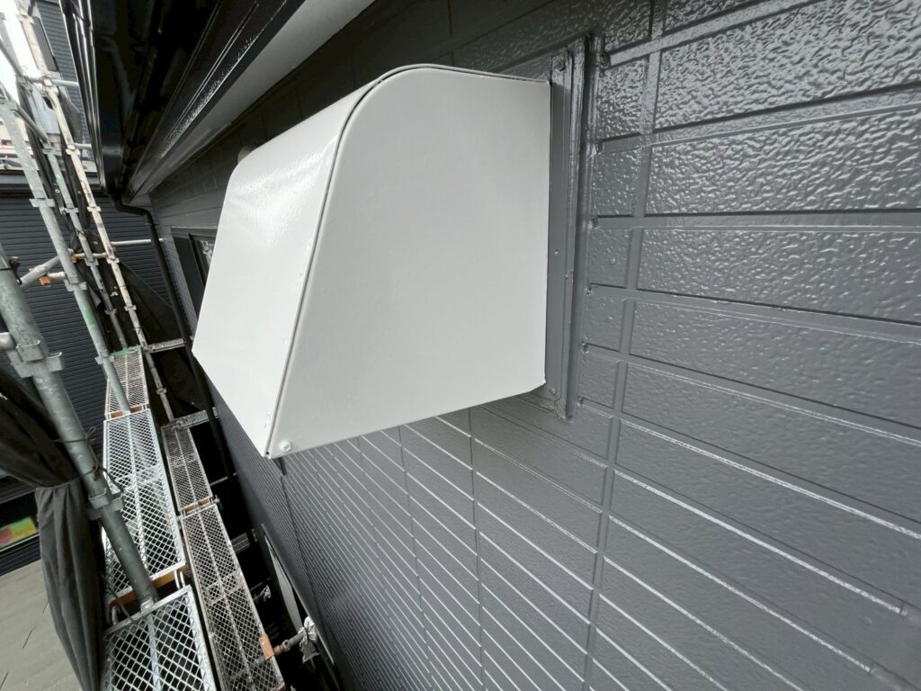 換気フード施工完了