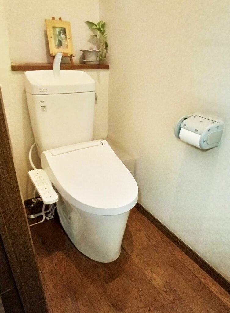 トイレ施工完了