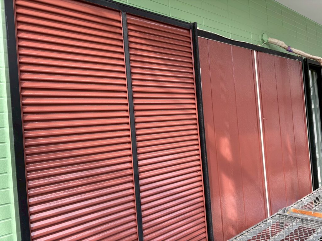 雨戸施工完了