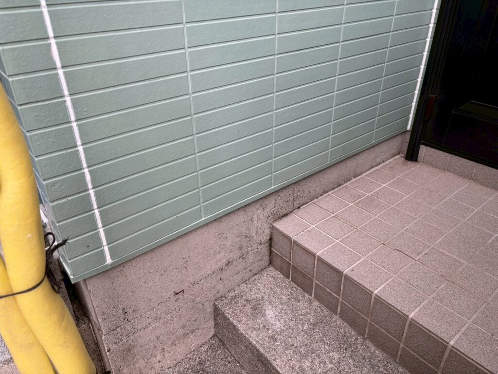 水切り施工前