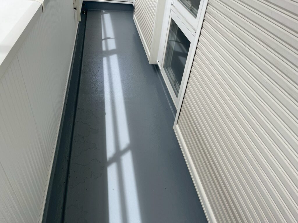 ベランダ施工完了