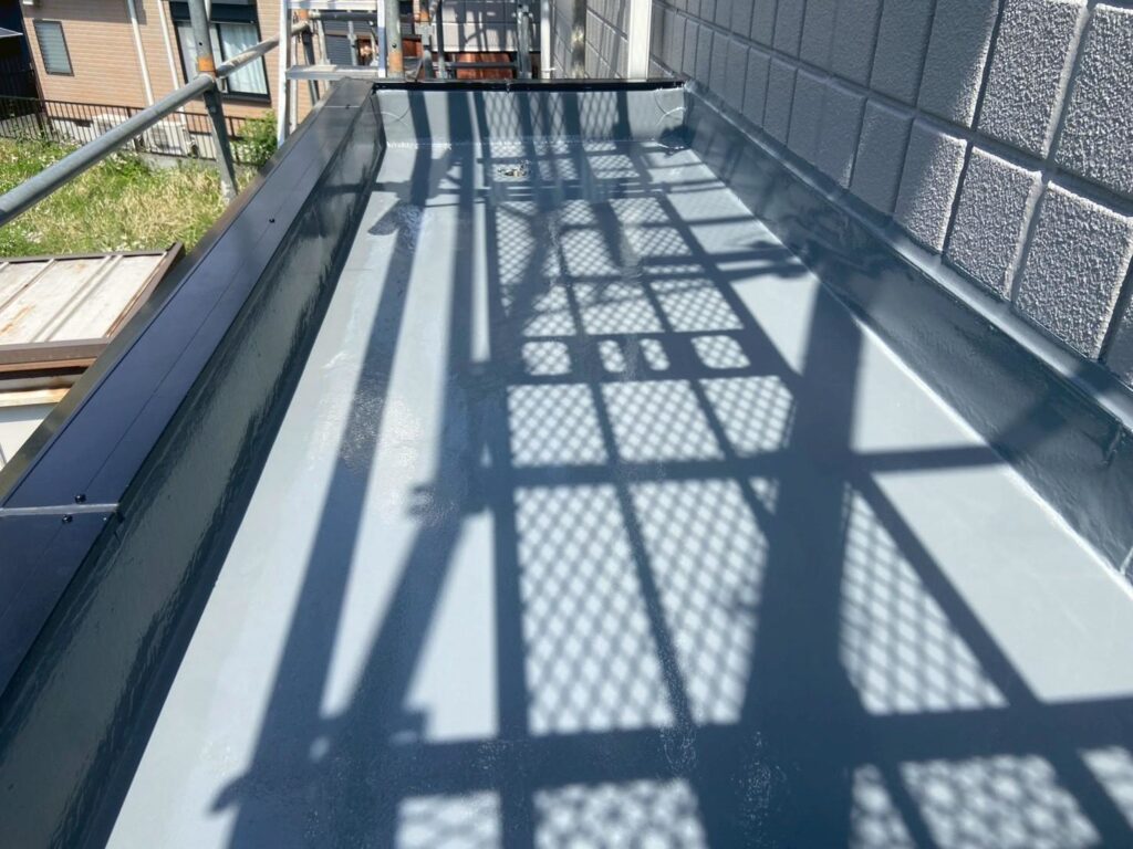 ベランダ施工完了