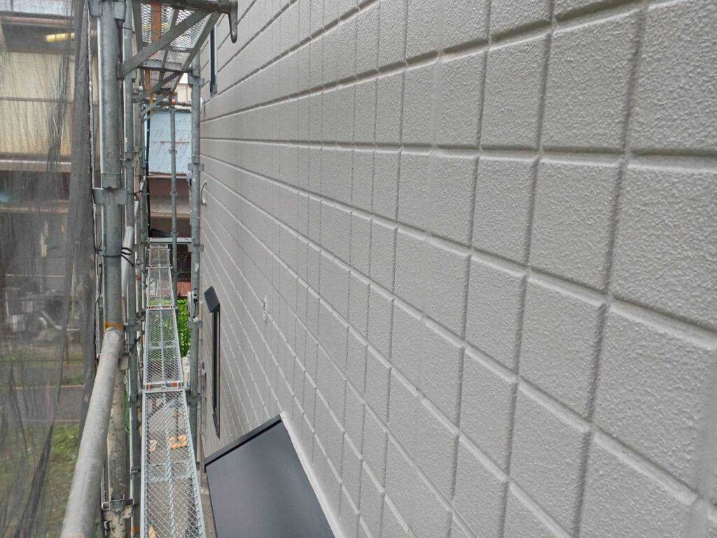 外壁塗装施工完了