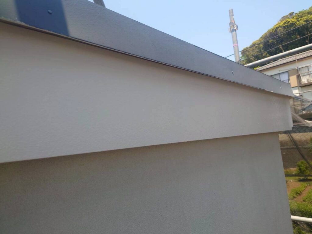 破風施工完了