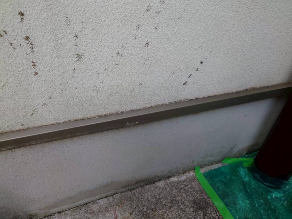 水切り施工前
