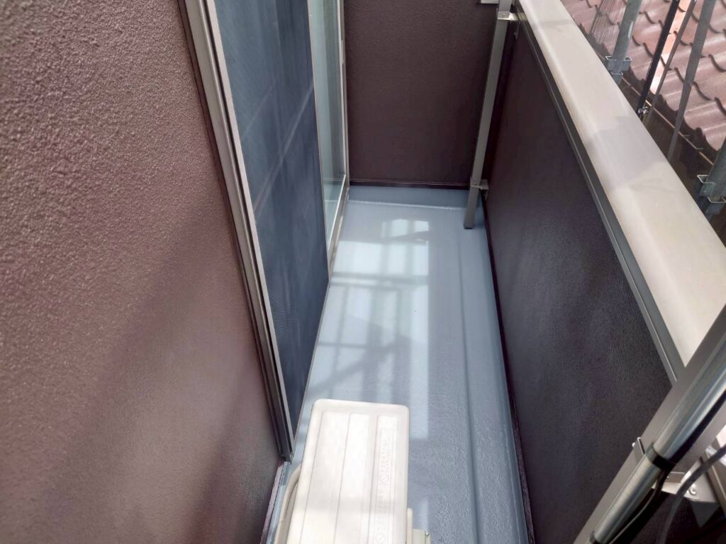 ベランダ施工完了