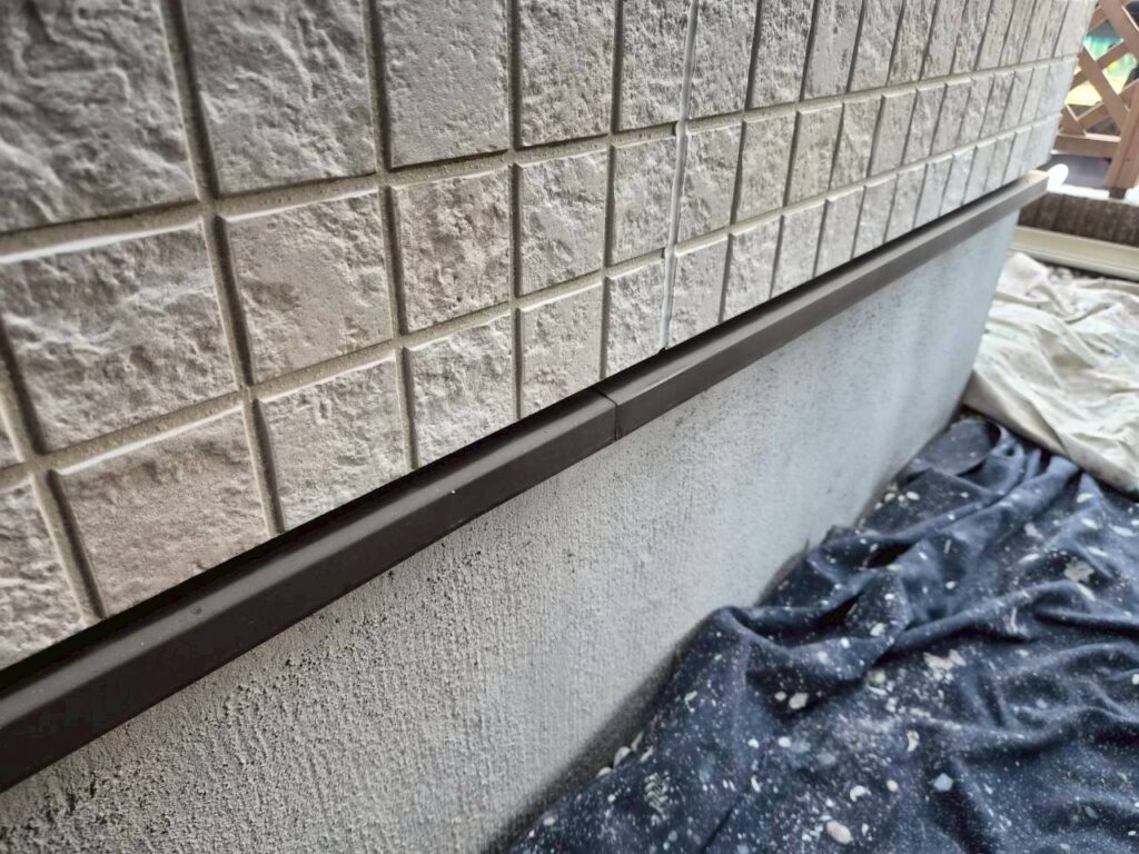 水切り施工前