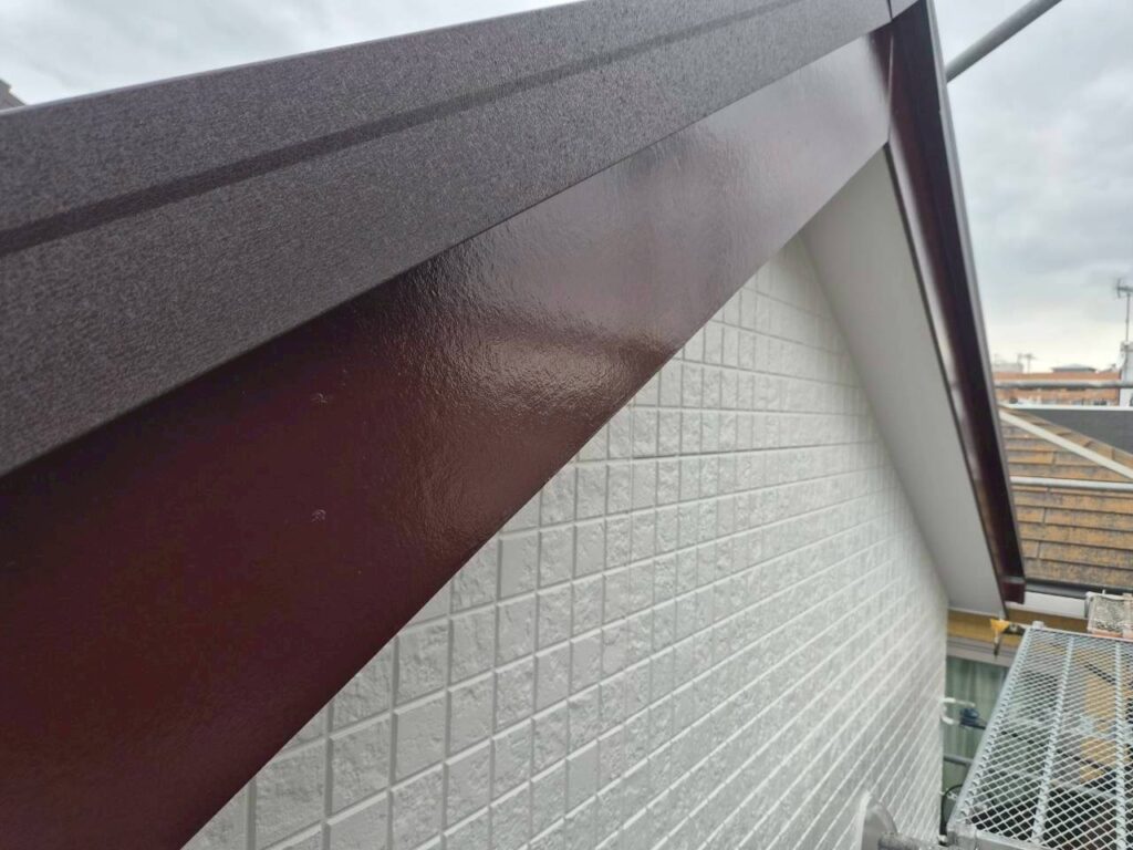 破風施工完了
