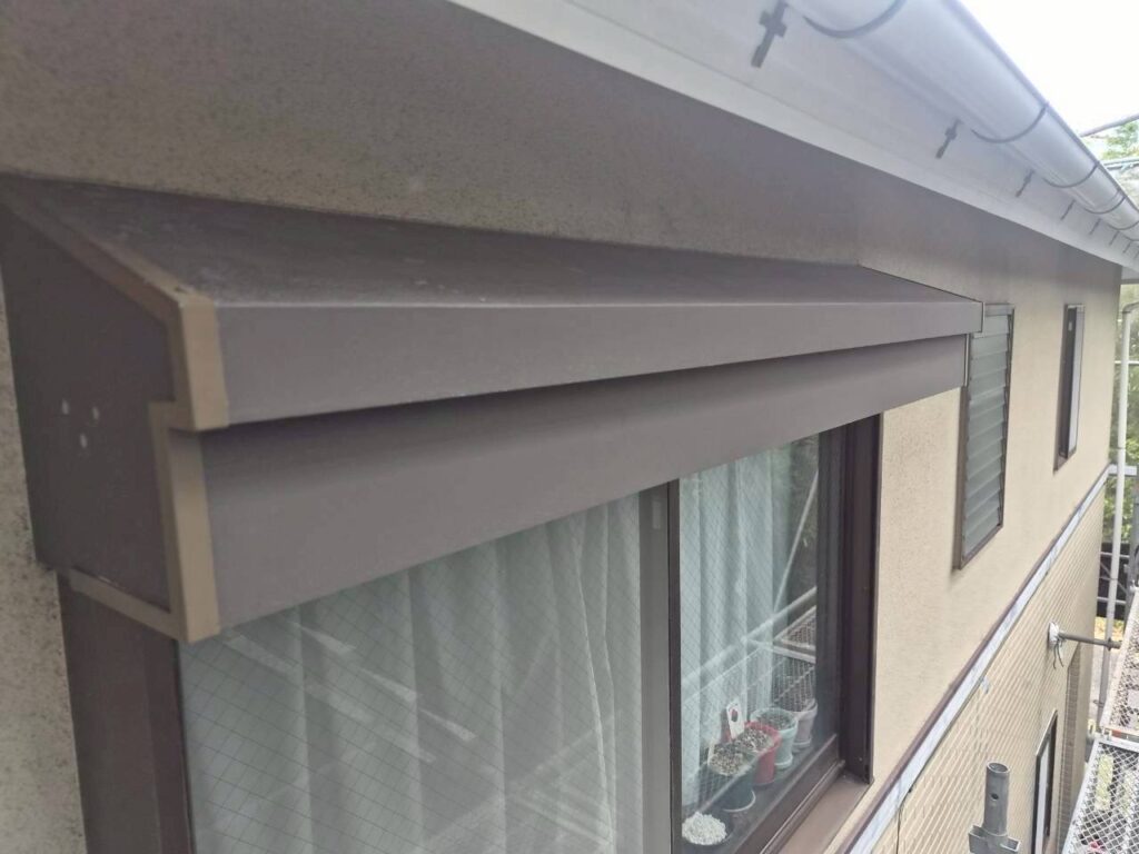 シャッターボックス施工前