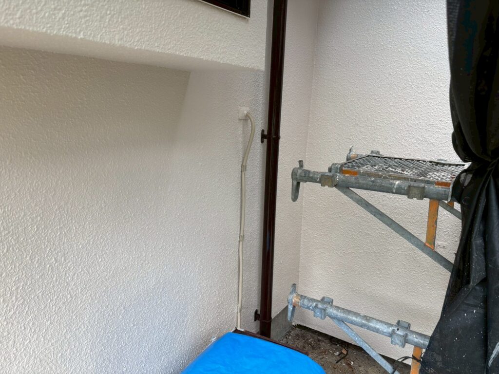 雨樋施工完了