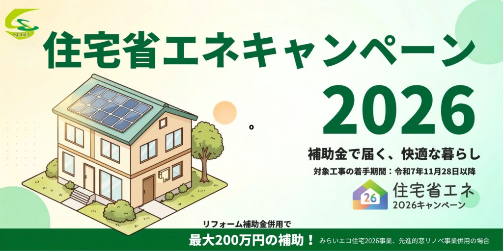 住宅省エネ2026キャンペーン
