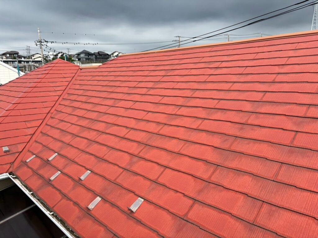 屋根塗装施工前